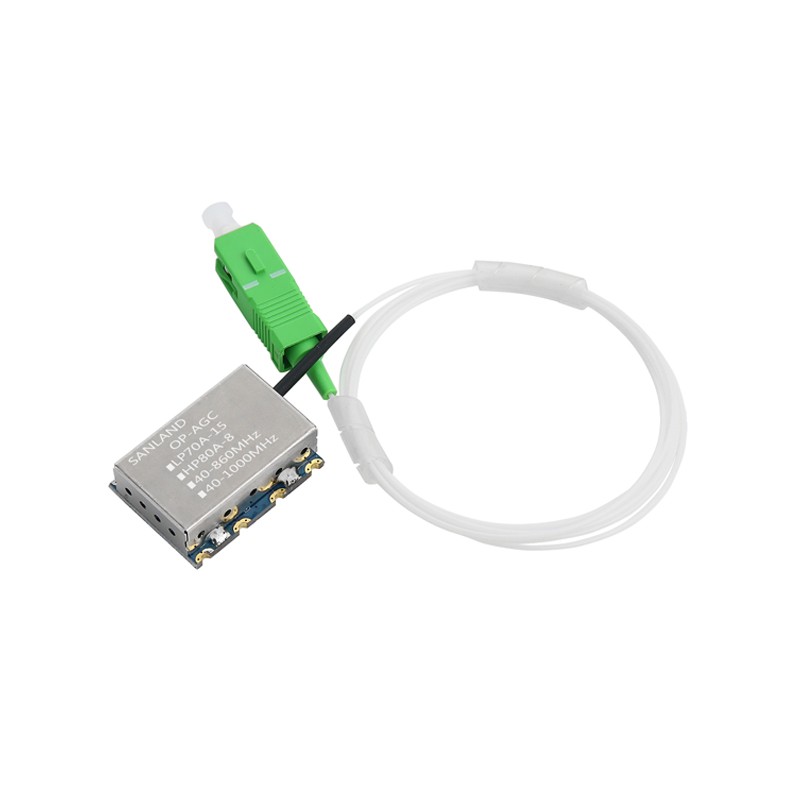 Módulo receptor óptico HP80A-8 AGC CATV para decoração do quinto andar