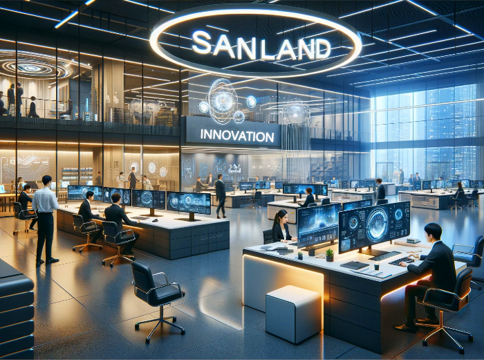 Sanland está comprometida em fornecer produtos inovadores